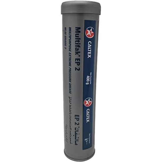 كالتكس شحم مالتي فاك اي بي 2 400 جرام CALTEX MULTIFAK GREASE EP2 كالتكس شحم مالتي فاك اي بي 2 400 جرام CALTEX MULTIFAK GREASE EP2