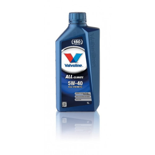 VALVOLINE ALL CLIMATE ENGINE OIL  5W40 1L PETROL,DEISEL &LPG 