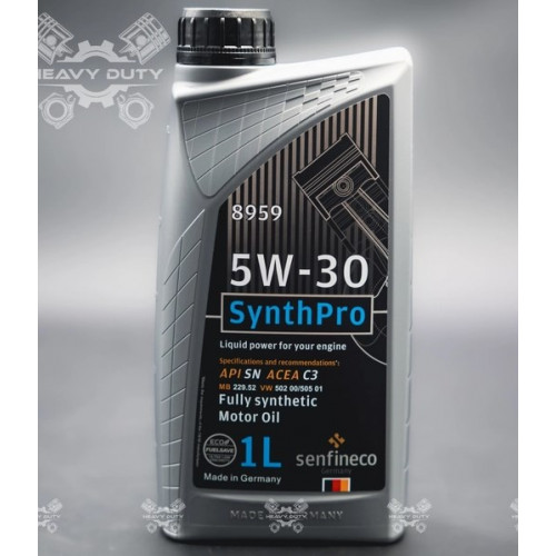  SENFINECO API SN ACEA C3 5W30 FULLY SYNTHETIC DIESEL & PATROL OIL (8959) 
