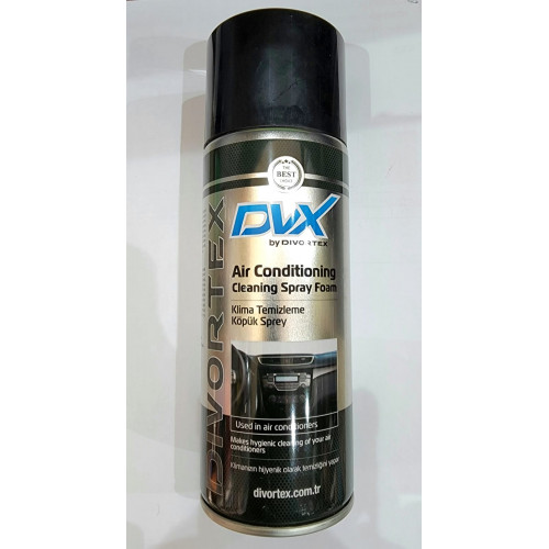 DVX بخاخ رغوة لتنظيف ثلاحة مكيف السيارة 400 مل DVX بخاخ رغوة لتنظيف ثلاحة مكيف السيارة 400 مل