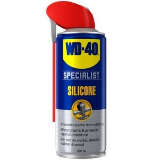 دبليو دي-40 مزلق سيليكون مضاد للتلويث ومثبت للأداء العالي بسعة 400 مل