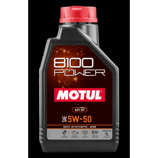 موتول زيت محرك 8100 MOTUL 8100 POWER SAE 5W50 API SP موتول زيت محرك 8100 MOTUL 8100 POWER SAE 5W50 API SP