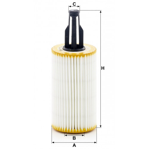 MANN FILTER HU7025 Z OIL FILTER GERMANY