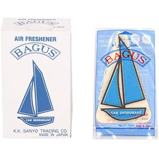 معطر السفينة باغوس معطر جو سيارة كرتون 24 حبة