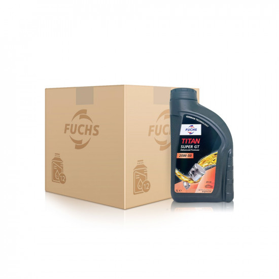 فوكس تيتان سوبر جي تي     SN 20W50 زيت محرك   1 لنر تقنية ألمانية 