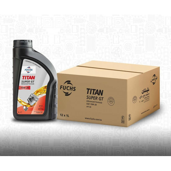 فوكس تيتان سوبر جي تي SN 10W30زيت محرك   1 لنر تقنية ألمانية 