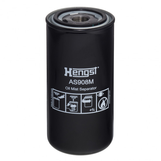 HENGST COMPRESSED AIR-OIL SEPARATION FILTER AS908M GERMANY(LB962/2)