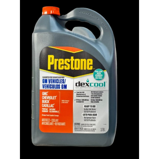 بريستون ماء تبريد ومضاد للتجمد 50/50 (برتقالي) 