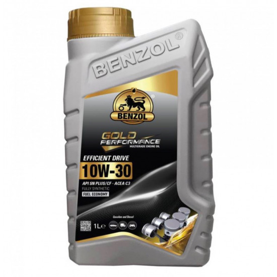 زيت محرك بنزول تخليقي كامل ديزل / بنزين Benzol 10W-30 SN PLUS/CF C3 DPF/FAP 1L