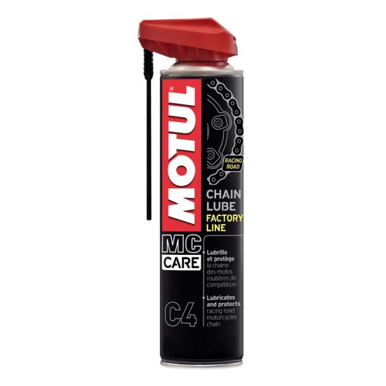 MOTUL CHAIN LUBE C4 FACTORY LINE  400ML (RACING ROAD) FRANCE