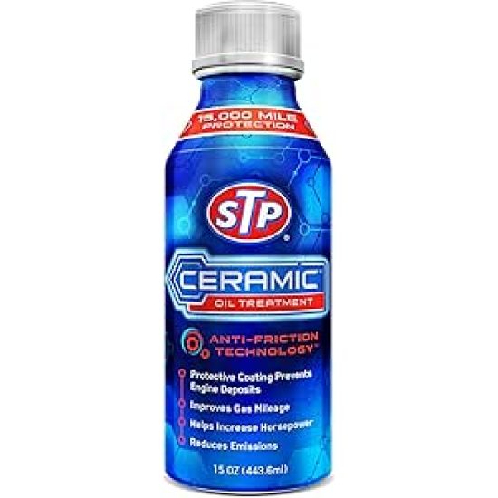 STP Ceramic Oil Treatment 443ml – اس تي بي حماية متقدمة للمحرك بتقنية السيراميك STP Ceramic Oil Treatment 443ml – اس تي بي حماية متقدمة للمحرك بتقنية السيراميك