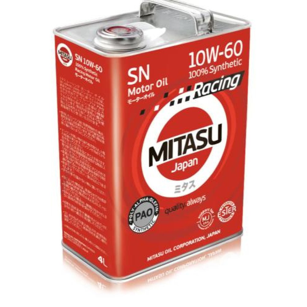 زيت ميتاسو 10W60 SN ياباني تخليقي 4 لتر