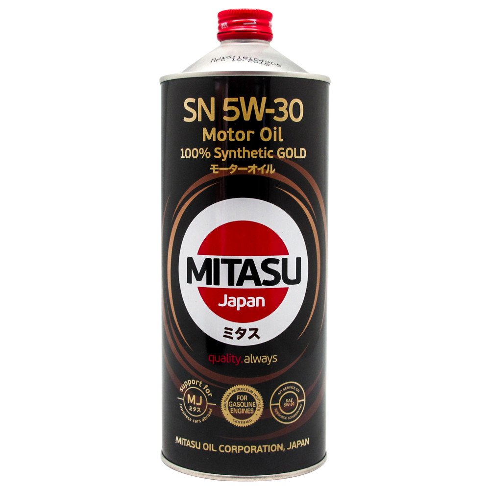 MITASU GOLD SN 5W-30 ILSAC GF-5 100% Synthetic MITASU GOLD SN 5W-30 ILSAC GF-5 100% Synthetic