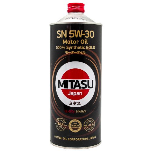  MITASU GOLD SN 5W-30 ILSAC GF-5 100% Synthetic