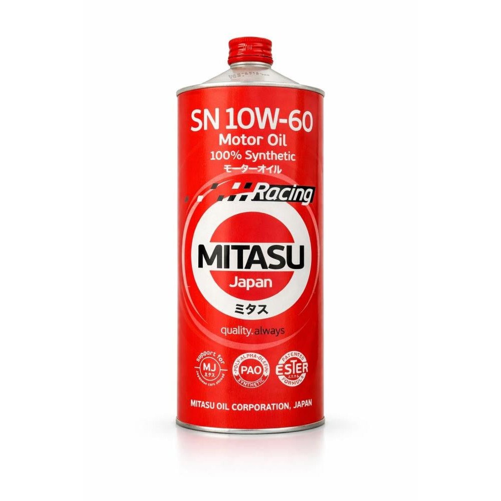 زيت ميتاسو 10W60 SN ياباني تخليقي 1 لتر