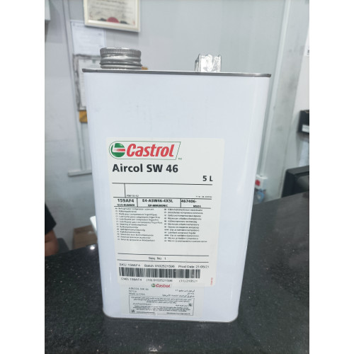  CASTROL Aircol SW 46(synthetic refrigeration compressor OIL ) 5 LTR