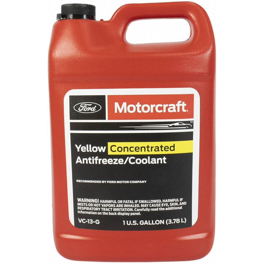 FORD MOTORCRAFT YELLOW CONCENTRATED ANTIFREEZE COOLANT 3.78 L USA FORD MOTORCRAFT YELLOW CONCENTRATED ANTIFREEZE COOLANT 3.78 L USA