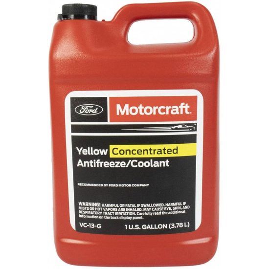 FORD MOTORCRAFT YELLOW CONCENTRATED ANTIFREEZE COOLANT 3.78 L USA FORD MOTORCRAFT YELLOW CONCENTRATED ANTIFREEZE COOLANT 3.78 L USA