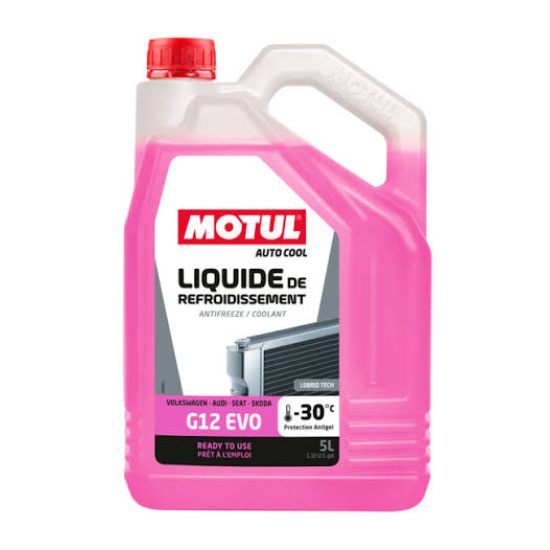 MOTUL AUTO COOL COOLANT READY TO USE G12 EVO 5LTR MOTUL AUTO COOL COOLANT READY TO USE G12 EVO 5LTR