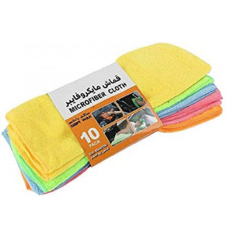 سافي واكس قماش مايكروفايبر 10 قطع مقاس 40X40 