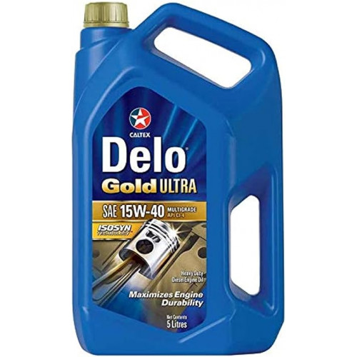 كالتكس زيت محرك ديزل ديلو الترا جولد  15W40 CI4 5 LITER 