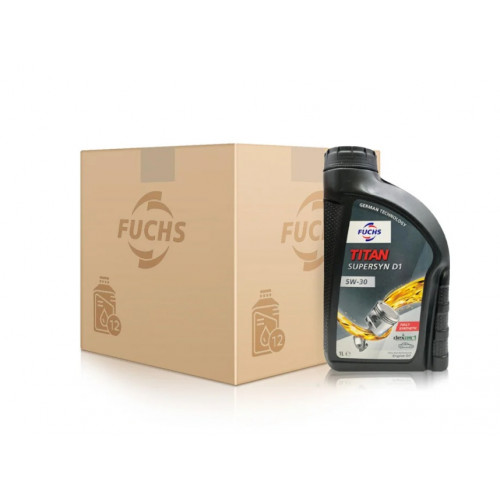 فوكس تيتان 5W30 كرتون ١٢ لتر فوكس تيتان 5W30 كرتون ١٢ لتر