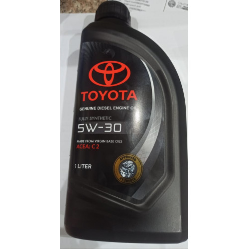 تويوتا زيت ديزل 5W30 C2 تخليقي كامل 1 لتر تويوتا زيت ديزل 5W30 C2 تخليقي كامل 1 لتر