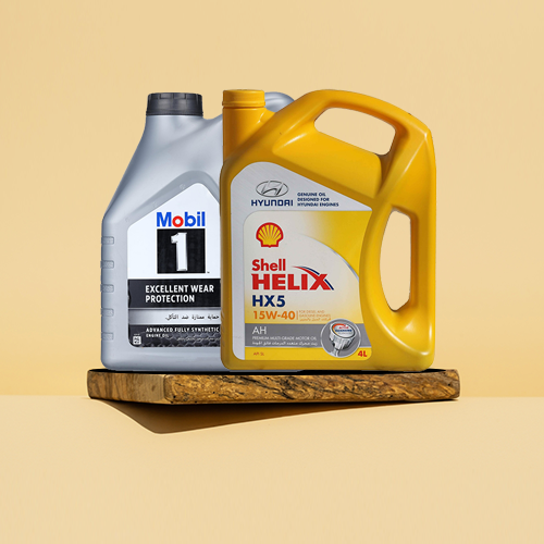 الزيوت والشحوم الصناعية للمعدات  والشاحنات 