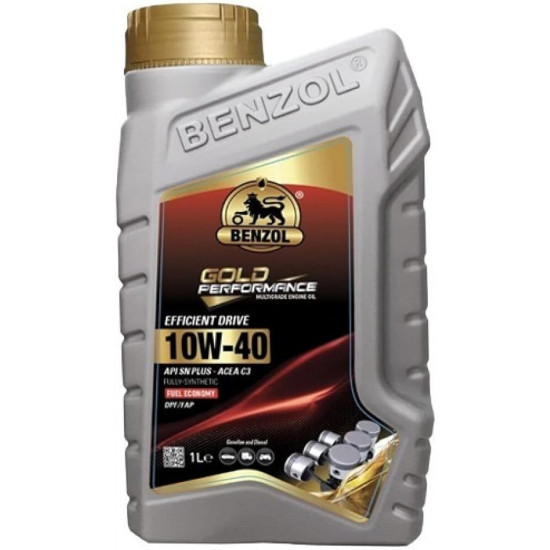  بنزول زيت محرك تخليقي   BENZOL 10W-40 SN PLUS/CF C3 DPF/FAP 1L 