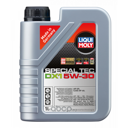 LIQUI MOLY SPECIAL TEC  DX1 5W-30 GERMANY 1 LTR