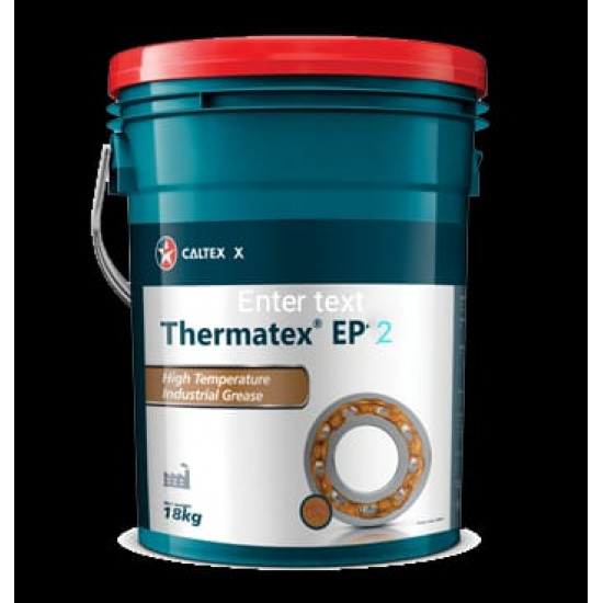CALTEX THERMATEX EP 2(HIGH TEMPERATURE IND GREASE) 18KG CALTEX THERMATEX EP 2(HIGH TEMPERATURE IND GREASE) 18KG