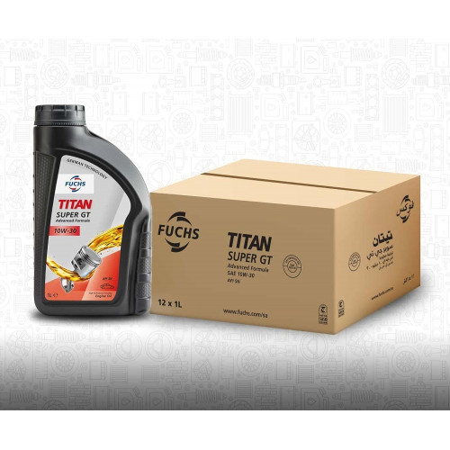 فوكس تيتان سوبر جي تي SN 10W30زيت محرك 1 لنر تقنية ألمانية فوكس تيتان سوبر جي تي SN 10W30زيت محرك 1 لنر تقنية ألمانية