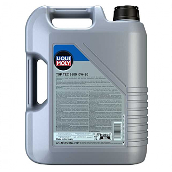 ليكوي مولي زيت محرك صناعي بالكامل 6600 SAE 0W-20 منLTR 5