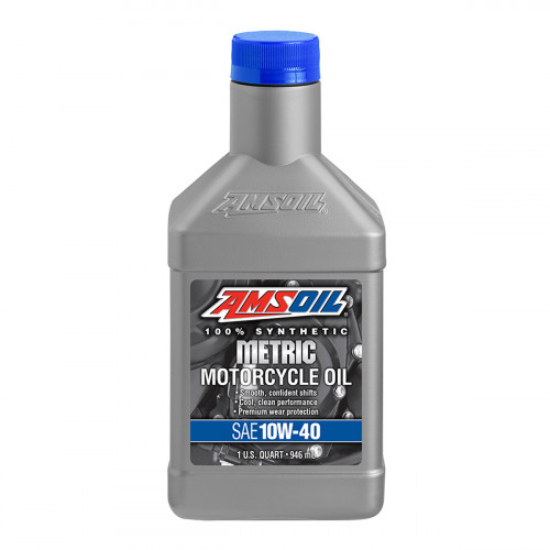AMSOIL 10W40 METRIC زیت دراجات امزويل تخليقي بالكامل AMSOIL 10W40 METRIC زیت دراجات امزويل تخليقي بالكامل