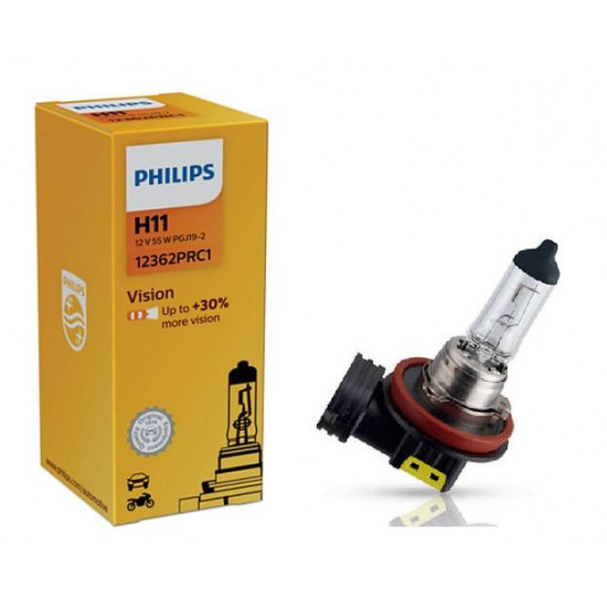 قلبيس لمبة هالوجين فيجن طراز H11 بقوة  55 وات 12 فولت 