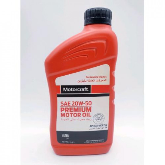 موتركرافت زيت محرك بنزين  20W50 عبوة 1 لتر أمريكي 