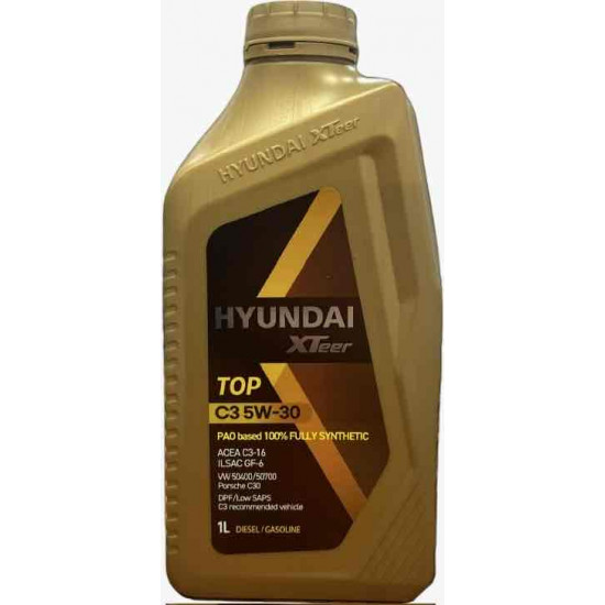 هيواندي اكستير زيت محرك تخليقي كامل TOP C3 5W30 C3 DPF 