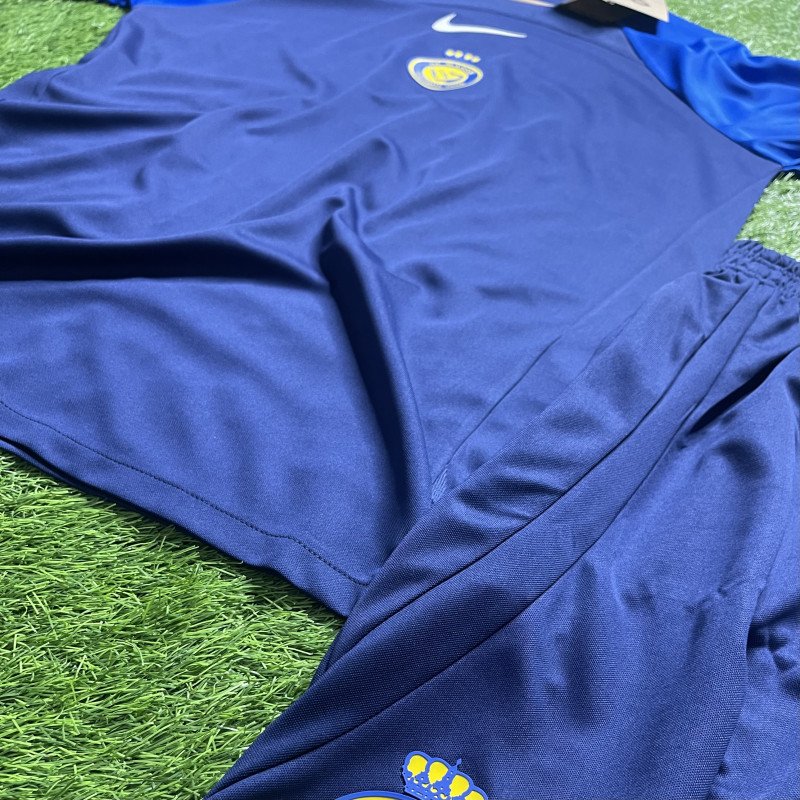 طقم النصر الكحلي تمرين 24/23 