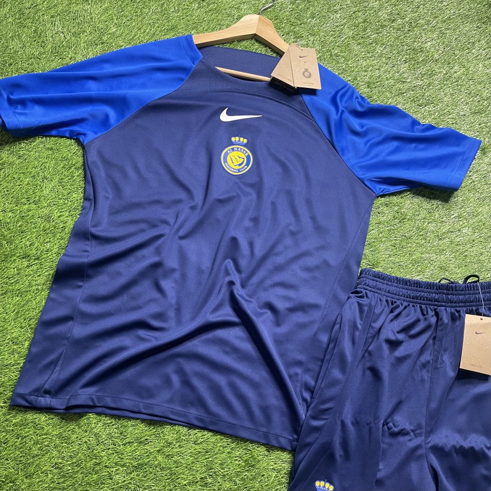 طقم النصر الكحلي تمرين 24/23 