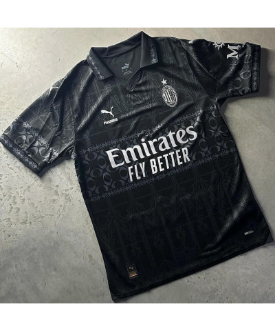 تيشيرت اسي ميلان الرابع باللون الاسود 23/24 