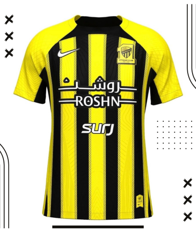 قميص نادي الاتحاد الجديد 24/25 | Ittihad Home kit 