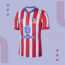 24/25 Atletico Madrid home Shirt