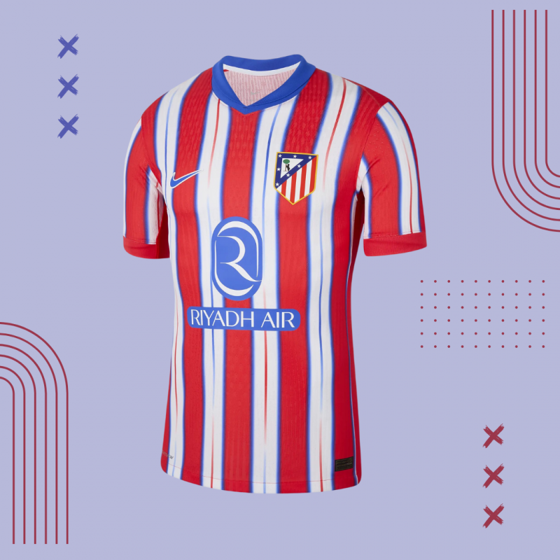 تيشيرت اتلتيكو مدريد الاساسي 24/25 | Atletico Madrid home Shirt تيشيرت اتلتيكو مدريد الاساسي 24/25 | Atletico Madrid home Shirt