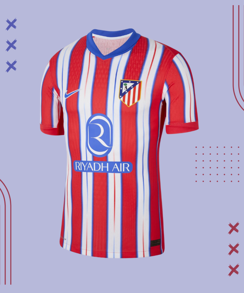 تيشيرت اتلتيكو مدريد الاساسي 24/25 | Atletico Madrid home Shirt تيشيرت اتلتيكو مدريد الاساسي 24/25 | Atletico Madrid home Shirt