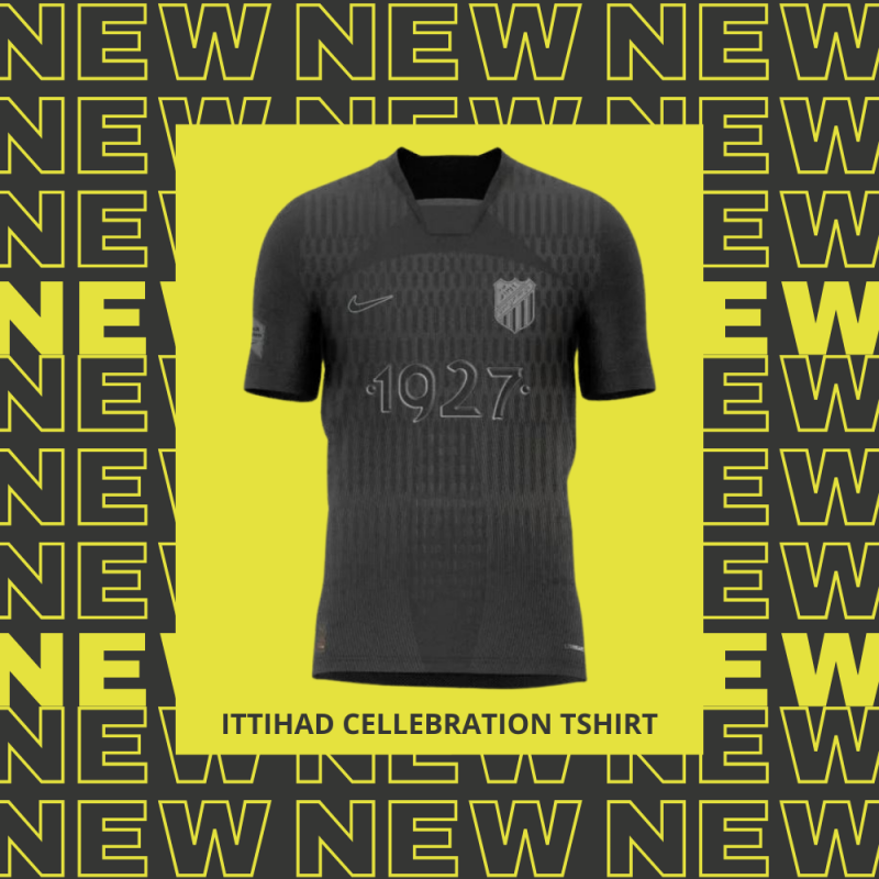 تيشيرت الاتحاد الاسود 1927 - Ittihad celebration Tshirt تيشيرت الاتحاد الاسود 1927 - Ittihad celebration Tshirt