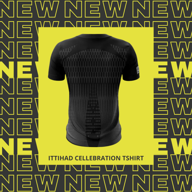 تيشيرت الاتحاد الاسود 1927 - Ittihad celebration Tshirt تيشيرت الاتحاد الاسود 1927 - Ittihad celebration Tshirt