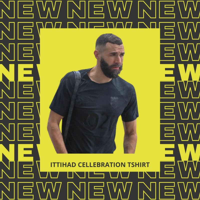 تيشيرت الاتحاد الاسود 1927 - Ittihad celebration Tshirt تيشيرت الاتحاد الاسود 1927 - Ittihad celebration Tshirt