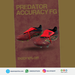 بوت رياضي اديداس برياداتور اكيورسي | PREDATOR ACCURACY FG BOOTS