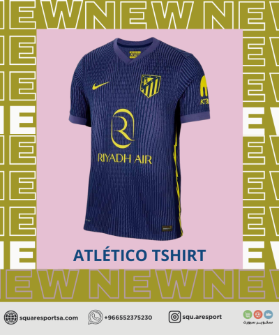 تيشيرت أتلتيكو مدريد الثاني 25/26 - Atlético Madrid Away Jersey تيشيرت أتلتيكو مدريد الثاني 25/26 - Atlético Madrid Away Jersey