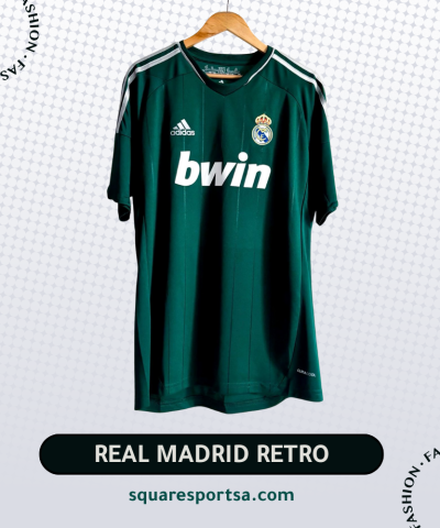تيشيرت ريال مدريد الأخضر الطقم الثالث موسم 12/13 | Real Madrid Green Jersey